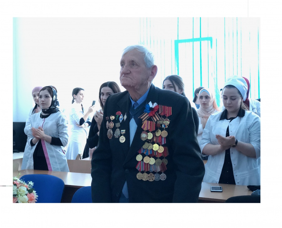 Встреча с ветераном Великой Отечественной Войны.